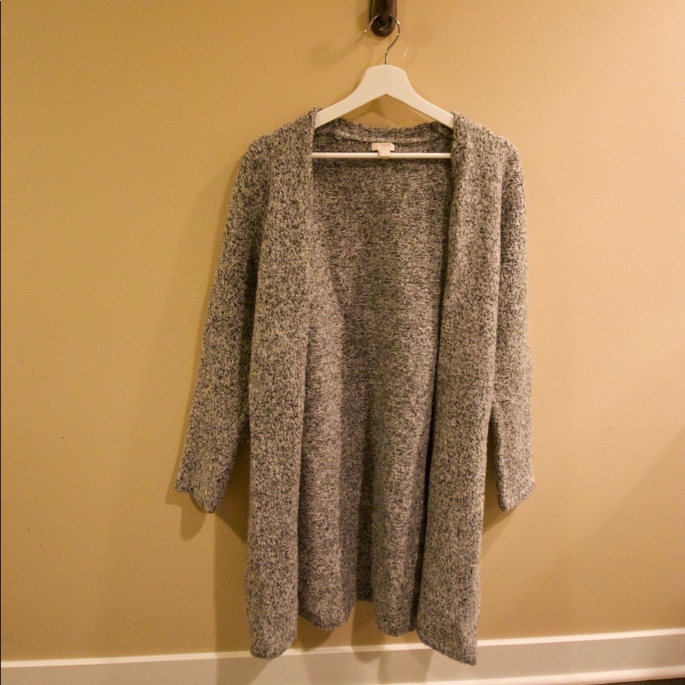 J.crew long cardigan